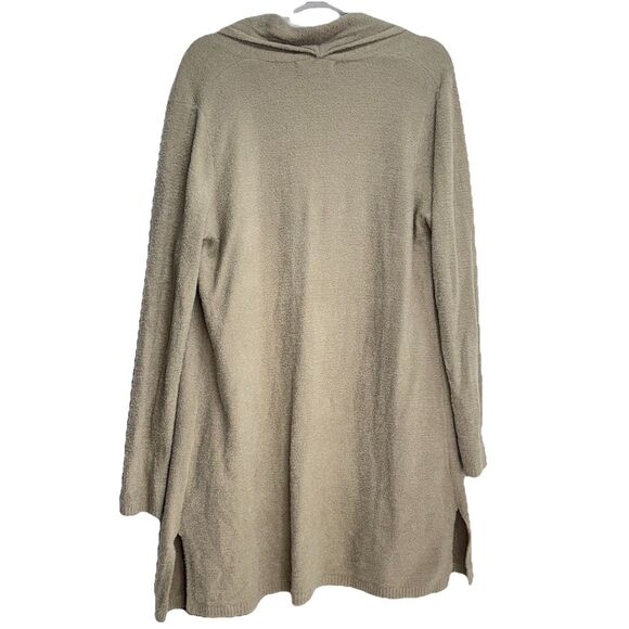 BAREFOOT DREAMS Bamboo chic Lite Open Front Long Cardigan Style 428 Sz L - Picture 2 of 6